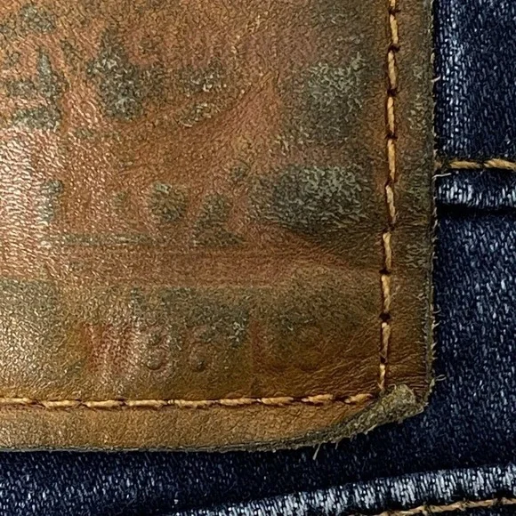 Vtg Levis 511 Premium Straight‎ Big E Jeans Men's 36 Blue Mid Wash Straight Fit